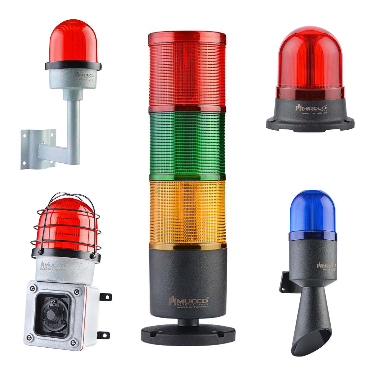 Optinės ir akustinės signalizacijos prietaisai